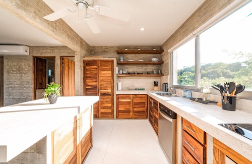 Santa Maria Huatulco Condo | Surf-Friendly Penthouse – Ocean Views, 3-Min Walk to the Beach