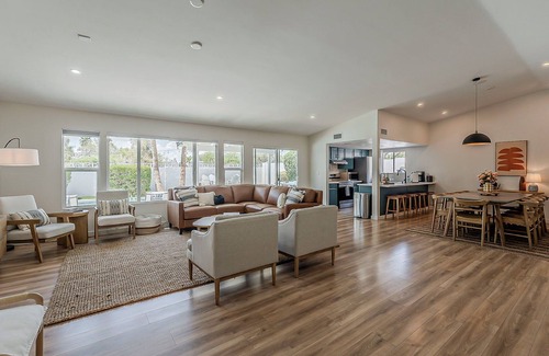 Knoell Scottsdale House | SW Boho in N. Scottsdale! Heated Pool w/Hot Tub + Putt + Firepit + Mt View