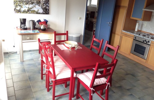 Werder Apartment | Swimming lake right by the large garden, dogs like, south-facing slope