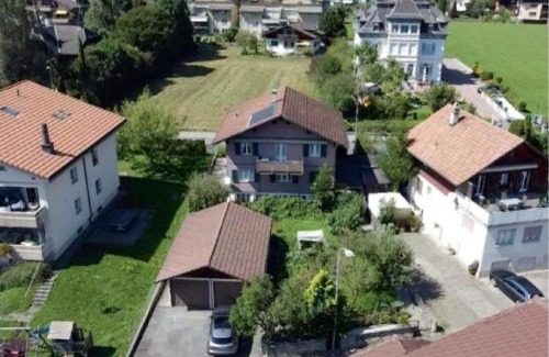 Unterseen House | Swiss Alpine view apartment