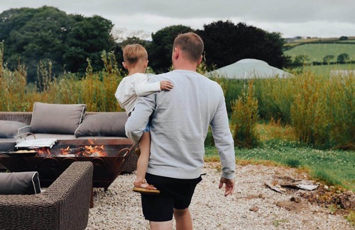 Newquay Cabin | Sycamore - A luxury couples+ Yurt on a stunning historic estate near Newquay