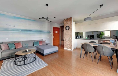 Gdansk City Center Apartment | Szafarnia 11 Gdańsk | Modern Apartment | Swimming Pool and Sauna