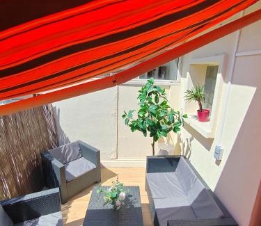 Le Mourillon Apartment | T1 avec grande terrasse, hypercentre ,climatise