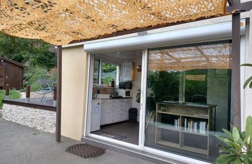 Aurec-sur-Loire House | T1 Cosy "Clairefont" Terrasse privée vue Loire dans Maison