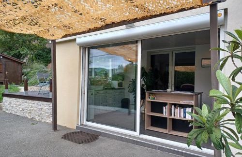 Aurec-sur-Loire House | T1 Cosy "Clairefont" Terrasse privée vue Loire dans Maison