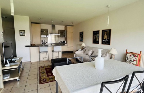 Cambo-les-Bains Apartment | T2 apartment with elevator, parking and internet in Cambo-les-Bains
