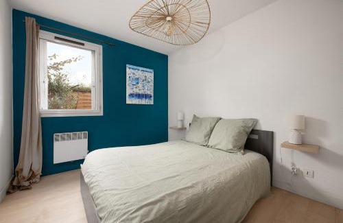 Toulouse North Apartment | T2 Havre de paix 1 à 4 p - Terrasse - parking - piscine - salle sport - tennis