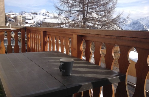 Viel-Alpe Apartment | T3 58 m2 renovated mountain view south 6/8 pers from Sunday to Sunday
