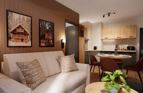 Les Claux Condo | T3 dans résidence moderne, ski aux pieds