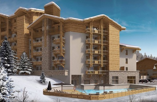 Les Claux Condo | T3 dans résidence moderne, ski aux pieds