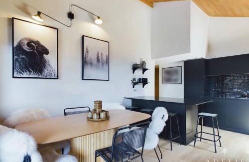 La Rosiere Apartment | T4 duplex centre La Rosière, rénové, 8 pers, parking, wifi, proche pistes - FR-1-398-654