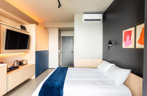 Perdizes Apartment | T65 - Novo Bhaus Allianz Park - Vista Incrível Allianz - VN Turiassu - Vaga de Garagem Rotativa Mediante Disponibilidade - 50m do Allianz Park - Acomoda 3 pessoas