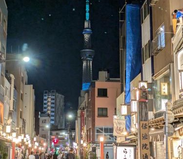Taito Apartment | Tabi Base Asakusa Tokyo-Top Floor Apartment-Skytree View