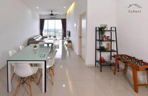 Larut Apartment | Taiping Comfy 3BR Homestay near Lake Garden with WiFi NetFlix