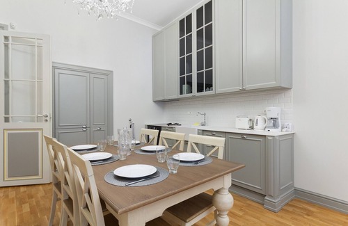 Old Town Apartment | Tallinn’s Old Town Elegance: High Ceilings & Timeless Charm