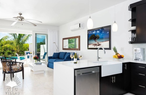 Providenciales House | TC Villas -Little Plum -Seaside Luxe Getaway