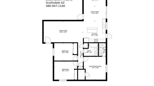 Tempe House | Tempe Remodel w Sparkling Pool and Game Room