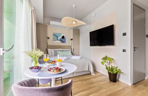 Parnu Apartment | Tempus Te apArts Pärnu with balcony