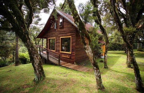 Urubici Ski Chalet | Tenda da Lua: banheira com hidro e vista especial!