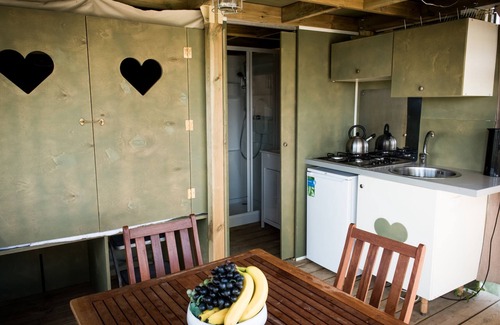 Zutendaal RV Rental | Tent Lodge With Bathroom 16 km From Maastricht
