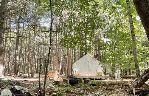 Ellenville RV Rental | Tentrr Signature Site - Secluded Streamside Camp 90 miles from NYC