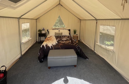 Silver Point RV Rental | Tentrr Signature Site - Rooster at Defenders Retreat - Site A