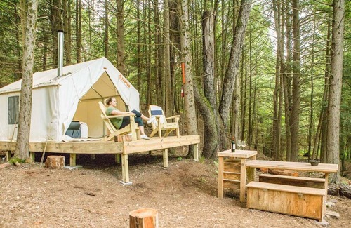 Swan Lake RV Rental | Tentrr Signature Site - Hemlock Ridge