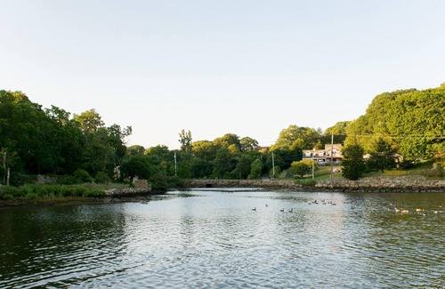 Tiverton RV Rental | Tentrr Signature Site - The Wampanoag Site at Hilltop Tree Farm- Neighboring Hig