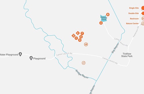 Springfield RV Rental | Tentrr State Park Site - Louisiana Tickfaw State Park - Pond View B - Single Cam