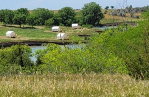 Loup City Other | Tentrr State Park Site - Nebraska Sherman SRA - Redwood Lakeview D - Single Camp