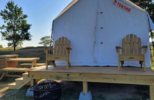 Loup City Other | Tentrr State Park Site - Nebraska Sherman SRA - Redwood Lakeview B - Single Camp