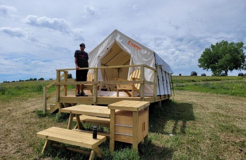 Loup City Other | Tentrr State Park Site - Nebraska Sherman SRA - Redwood Lakeview E - Single Camp