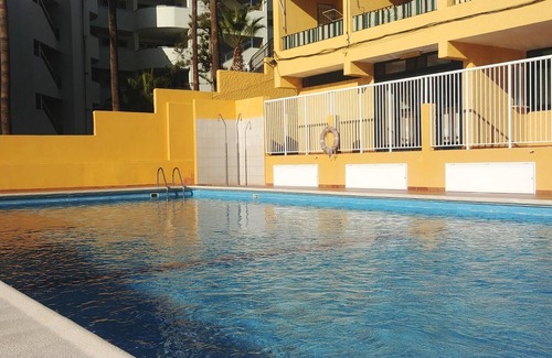 Santiago del Teide Apartment | Terrace, sea view, Wi-Fi, swimming pool, 50 mts. from the beach