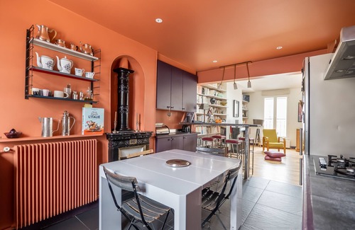 Epinettes Apartment | Terracotta Tableau, by Veeve
