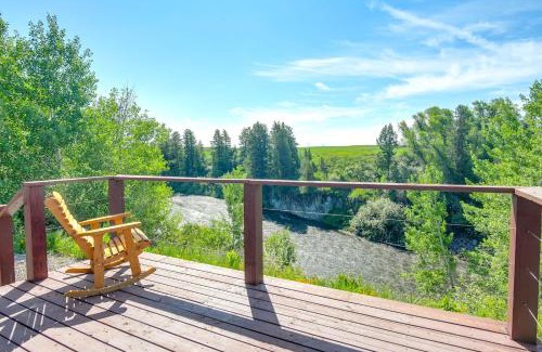 Ashton House | Teton Mtn Views Peaceful Riverfront Cabin!