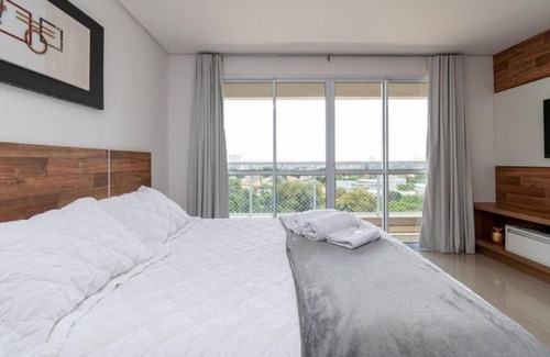 Setor Bueno Apartment | #TH1004# Flat com Vista Maravilhosa, Setor Bueno.