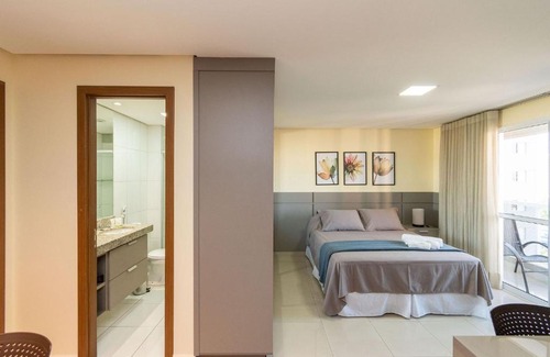 Setor Bueno Apartment | TH1304 Flat lindo e aconchegante no Setor Bueno