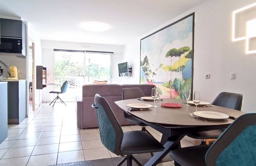 Les Sables d'Olonne Apartment | Thalassa-Bel appartement 2 ch. -piscine chauffée