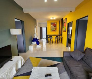 Brinchang Apartment | The Art Gallery Emerald Avenue Cameron Highlands 10Pax 828 Wifi