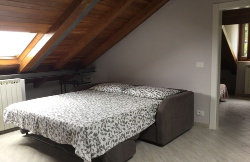 Bogliasco Apartment | The attic of the sea / Loft on the beach