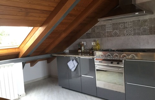 Bogliasco Apartment | The attic of the sea / Loft on the beach