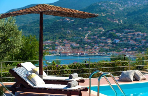 Vathy Villa | The Bay House - Two Bedroom Villa, Sleeps 4