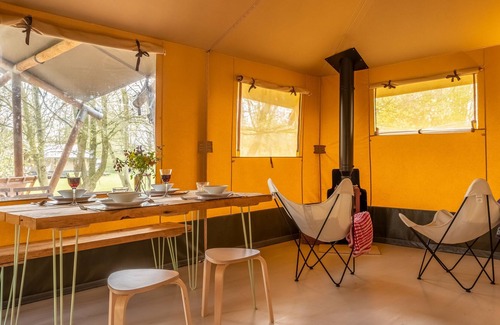 Halesworth Apartment | The Bushel is a luxurious tent for four, offering the chance to unwind