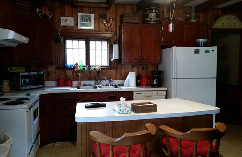 Wardensville Cabin | "The Cabin At Trout Run" - Waterfront, Wifi, Firepit, Wood Stove, Screened Porch