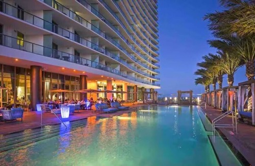 Hollywood South Central Beach Apartment | The Castle IN the SKY Wall to Wall Ocean Front