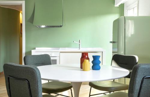 Central Station Apartment | The Color-Block House