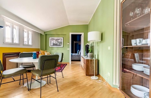 Central Station Apartment | The Color-Block House
