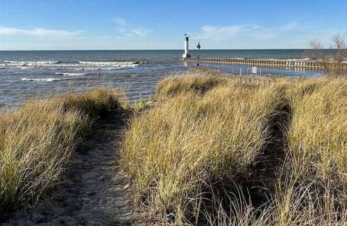 Grand Bend Apartment | The Cove 201: Luxury Condo on Main St, Near Beach