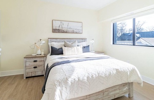 Grand Bend Apartment | The Cove 201: Luxury Condo on Main St, Near Beach