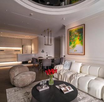 Hoan Kiem Apartment | The Crystal Gate Hanoi-Elegant Retreat with Elevator Access-Coffee 24-7